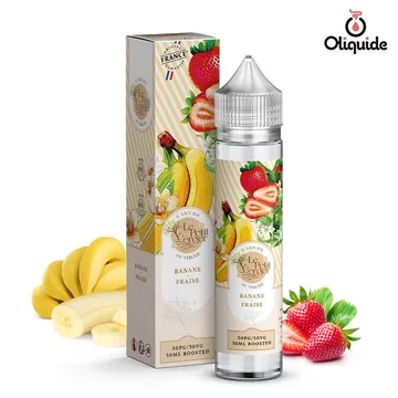 Banane Fraise 50 ml de la collection Le Petit Verger 