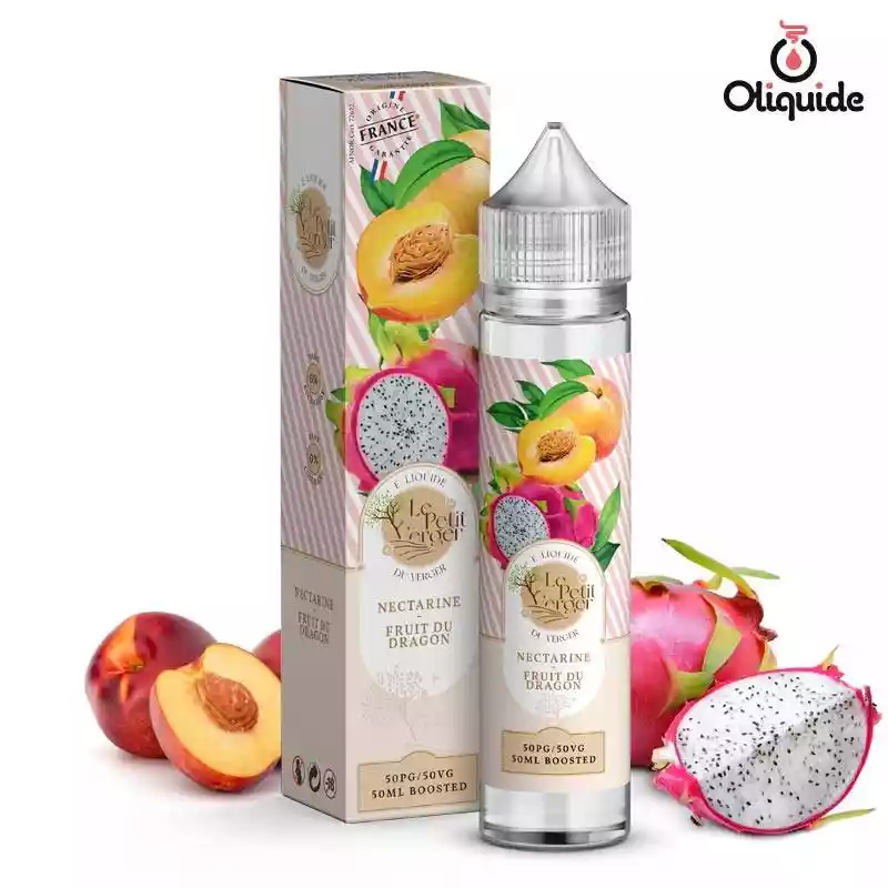 Eliquide Nectarine Fruit du Dragon 50ml dès 9,27 €