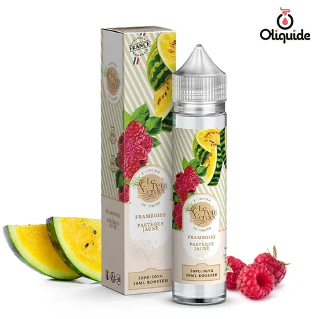 Le Petit Verger 50ml Framboise Pastèque Jaune 50 ml de la marque Savourea