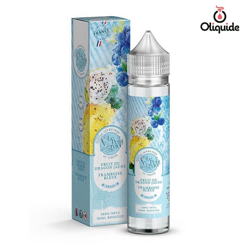 Fruit du Dragon Jaune Framboise Bleue Frais - Le Petit Verger Frais - 50ml main image 0