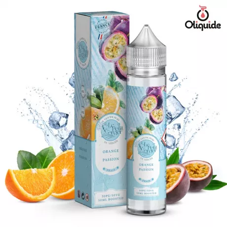 Le Petit Verger Frais 50ml Orange - Passion Frais 50 ml de la marque Savourea