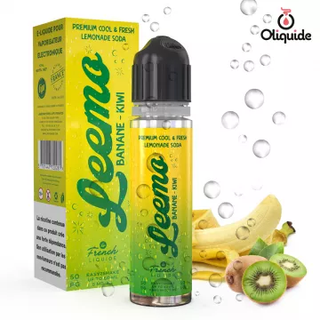 Leemo Banane Kiwi 60 ml de la collection Leemo 