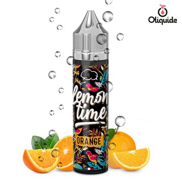 Lemon'Time 50ml Orange 50 ml Lemon'Time de la marque Eliquid France
