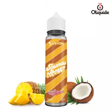 Ananas Coconut 50 ml de la collection Wpuff Flavors 