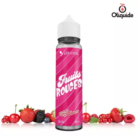 Liquidéo Wpuff 50ml Fruits Rouges 50 ml de la marque Liquidéo