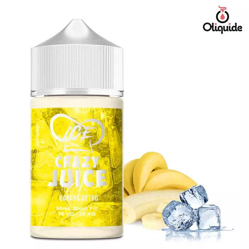 Eliquide Banane R tro Ice 50ml 11 89 par 5