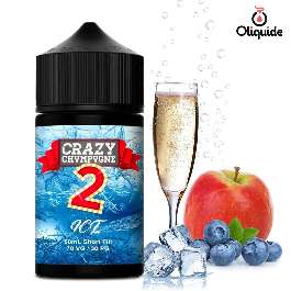 Crazy Chvmpvgne Ice V2 50 ml de la collection Crazy Juice 