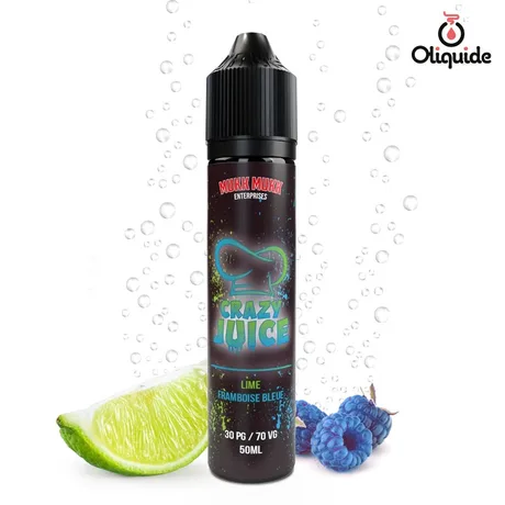 Mukk Mukk 50ml Lime Framboise Bleue 50 ml de la marque Mukk Mukk