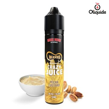 Mukkies Pécan Custard 50 ml de la collection Mukk Mukk 