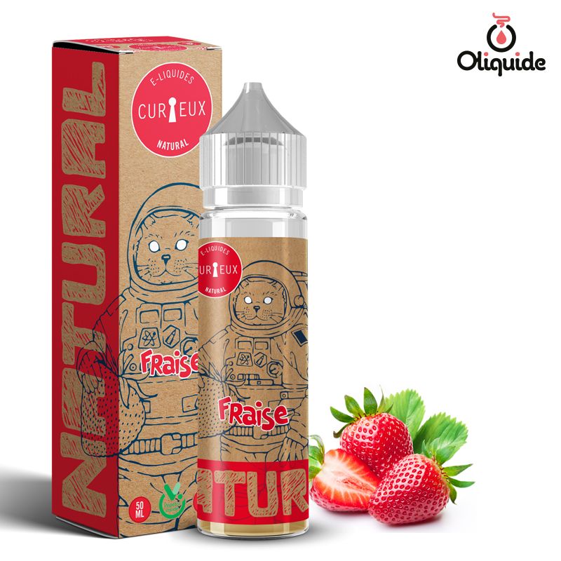 e-liquides saveurs fruitées elfbar nachfüll pod läuft aus E liquide Vanille - Natural - Curieux main image 0