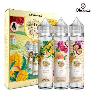 Pack Spécial Fruits Exotiques 3 x 50 ml - Collection Le Petit Verger
