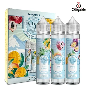 Pack Spécial Fruits Exotiques Frais 3 x 50 ml - Collection Le Petit Verger Frais