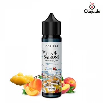 Brassé Pêche Abricot 50 ml de la collection Les 4 Saisons 