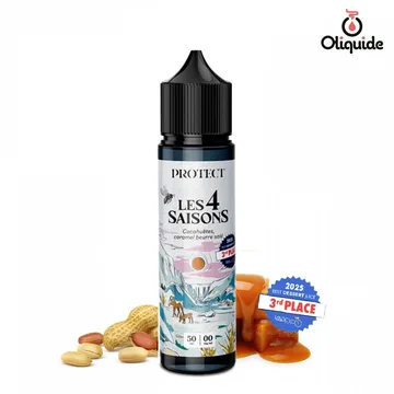 Cacahuètes caramel beurre salé 50 ml de la collection Les 4 Saisons 