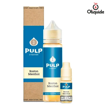 Boston Menthol 60 ml de la collection Pulp Original 