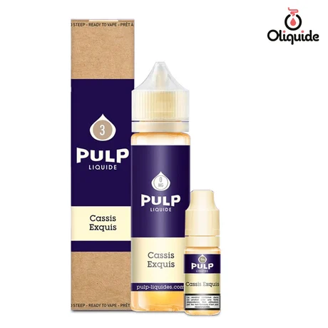 Pulp 50ml Cassis Exquis 60 ml de la marque Pulp