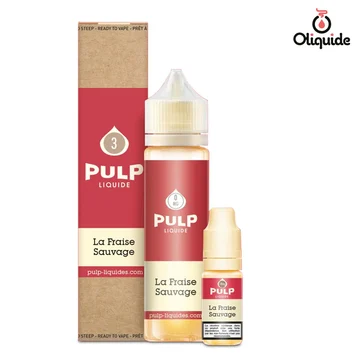 La Fraise sauvage 60 ml de la collection Pulp Original 