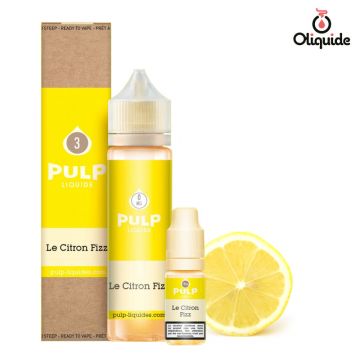 Pulp 50ml Le Citron Fizz 60 ml de la marque Pulp