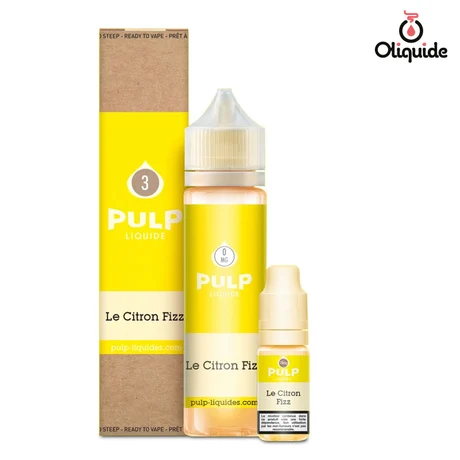 Pulp 50ml Le Citron Fizz 60 ml de la marque Pulp