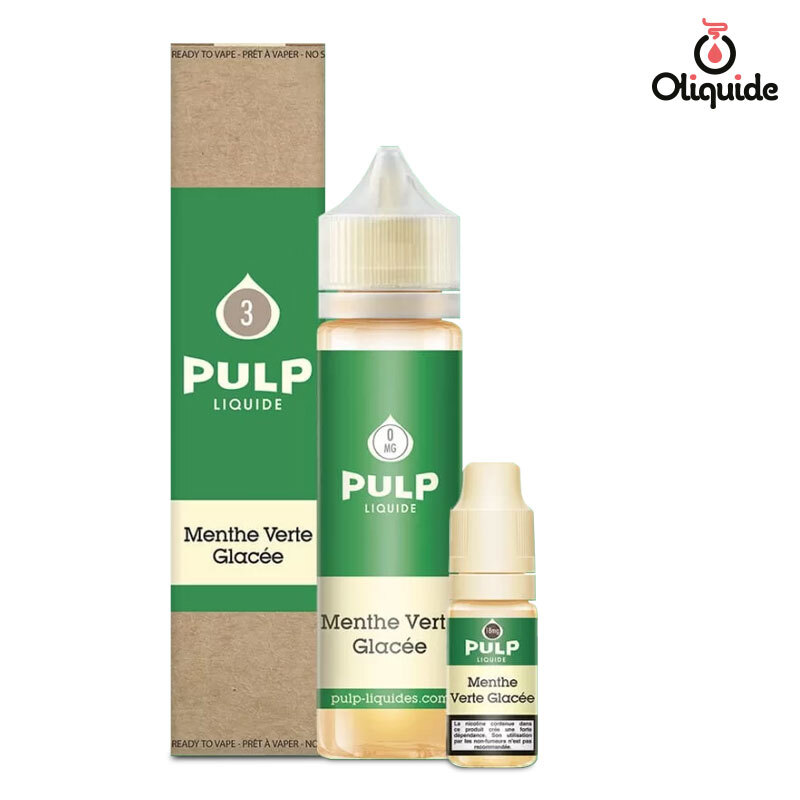 Menthe Verte Glacée 60ml Pulp view 13