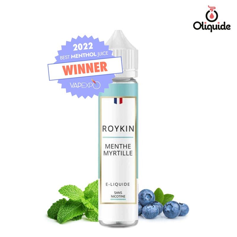Eliquide Roykin Menthe Myrtille 50ml dès 8,47 €
