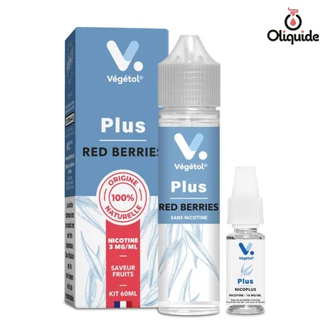 Végétol 50ml Red Berries Végétol Plus 60 ml de la marque Végétol