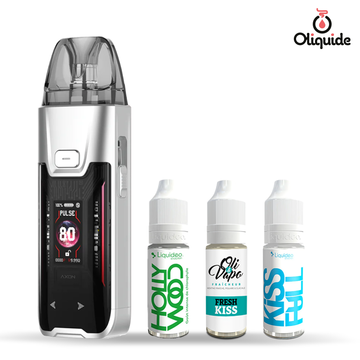 Coffret débutant Kit Luxe XR Max 2 Vaporesso & 3 e-liquides Fraîcheurs