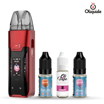 Coffret débutant Kit Luxe XR Max 2 Vaporesso & 3 e-liquides Fruités