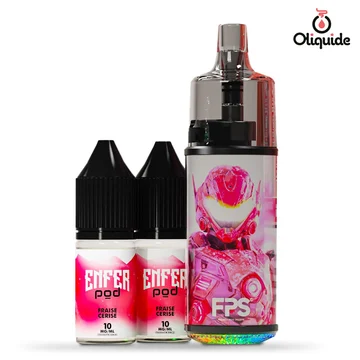 FPS Tank 30K Cherry Strawberry Ice - Collection Enfer Pod