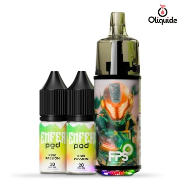 FPS Tank 30K Passion Fruit Kiwi Ice - Collection Enfer Pod