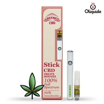 Pen Stick CBD Fruits Rouges 70%