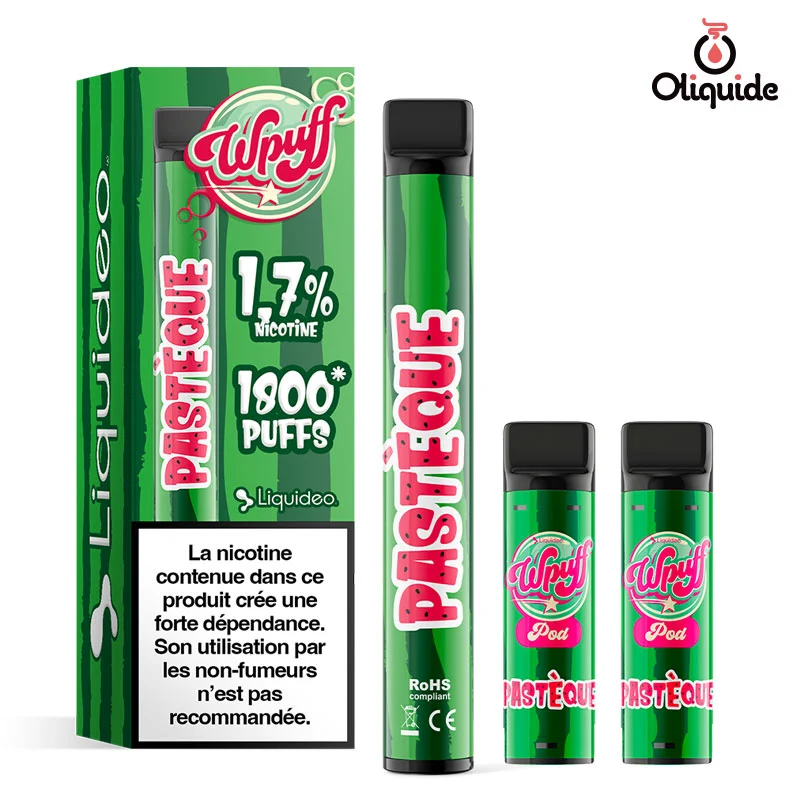 puff pastèque sans nicotine Cartouche Klypse [Innokin] main image 0