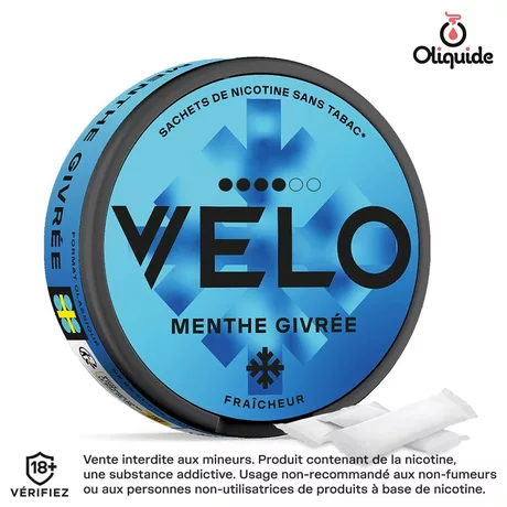 Sachet VELO Vuse Pouches Menthe Givrée de la marque Vuse