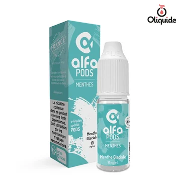 Menthe Glaciale Alfa Pods - Collection Alfaliquid Original
