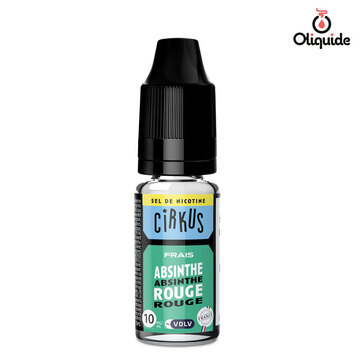 Absinthe Rouge de la collection CirKus Sel de Nicotine 