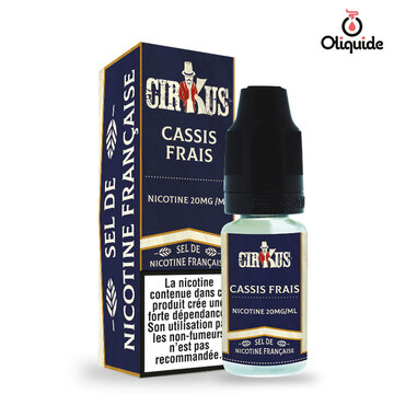 Cassis Frais de la collection CirKus Sel de Nicotine 