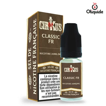 Classic FR de la collection CirKus Sel de Nicotine 