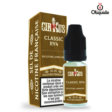 Classic RY4 de la collection CirKus Sel de Nicotine 