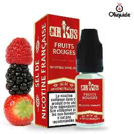 Fruits Rouges de la collection CirKus Sel de Nicotine 