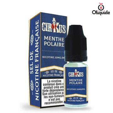 Menthe Polaire de la collection CirKus Sel de Nicotine 