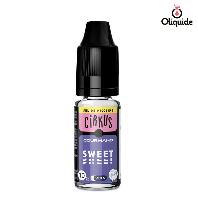Eliquide CirKus sdn Sweet 10ml ds 2,88  sur Oliquide