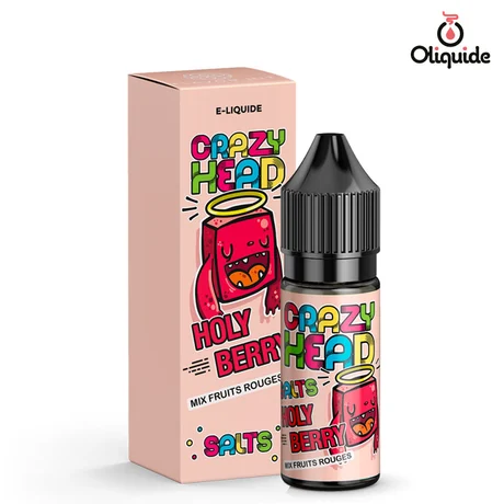 Crazy Head Salts Holy Berry Salts 10 ml de la marque Flavor Hit