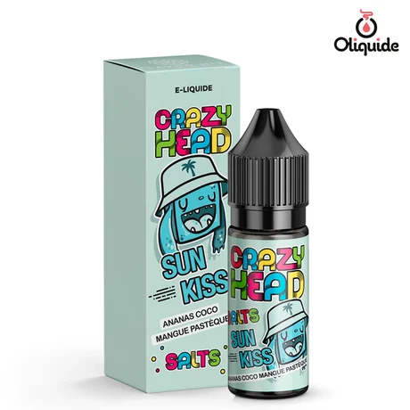 Crazy Head Salts Sun Kiss Salts 10 ml de la marque Flavor Hit
