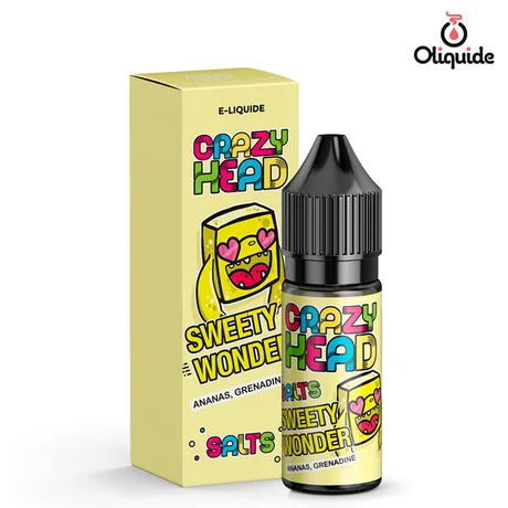 Crazy Head Salts Sweety Wonder Salts 10 ml de la marque Flavor Hit