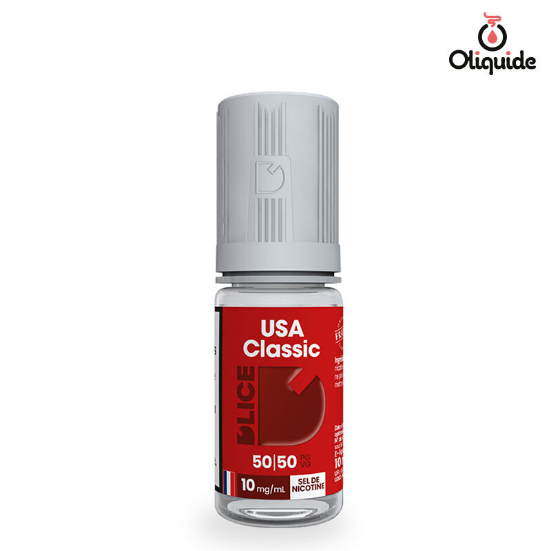 Eliquide USA Classic Sel de nicotine 10ml ds 2,37