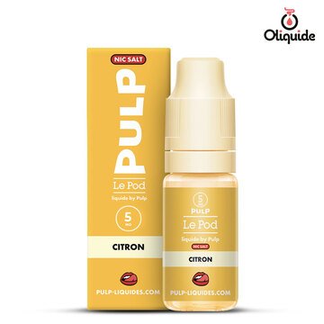 Citron de la collection Le Pod Liquide 