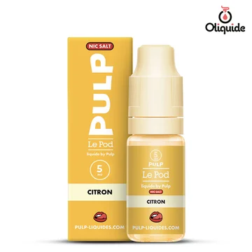 Citron de la collection Le Pod Liquide 