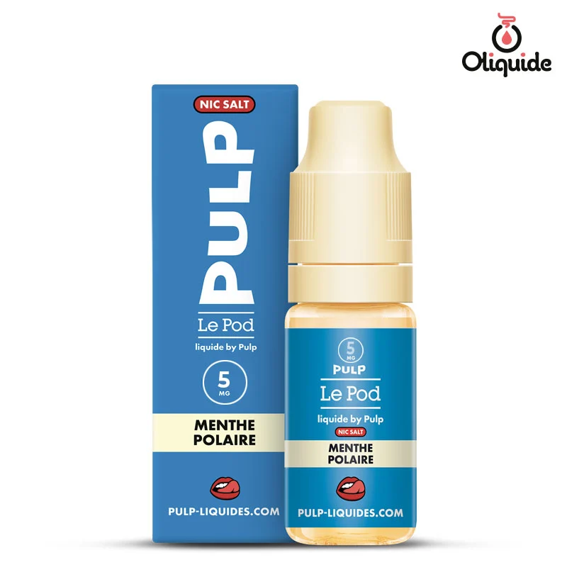 Eliquide Le Pod Liquide Menthe Polaire 10ml ds 3,33 Eliquide Le Pod Liquide Menthe Polaire 10ml ds 3,33