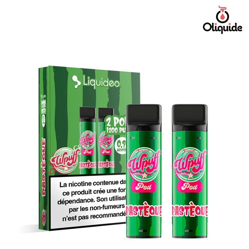 Eliquide Pod Pastèque x2 dès 4,75 €