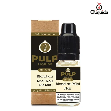 Pulp Nic Salt Blond au Miel Noir de la marque Pulp